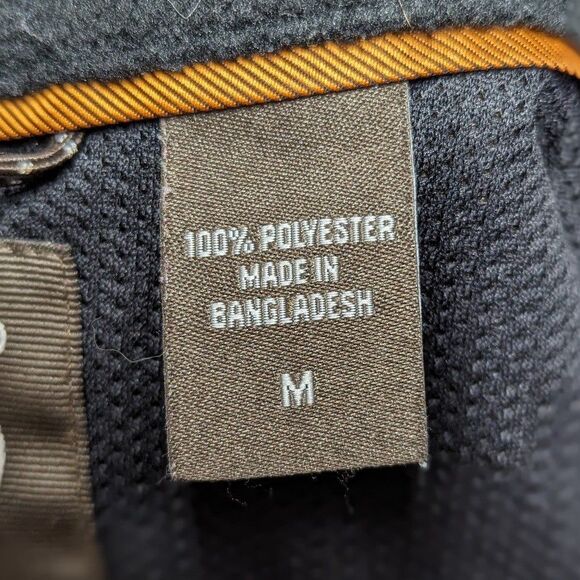 Timberland Size Medium Dark Green Full Zip Fleece Jacket - Picture 8 of 8